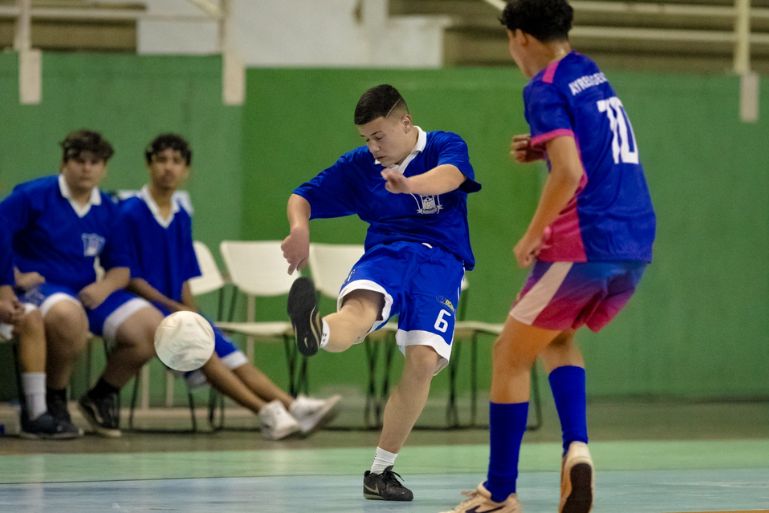 Jogos Escolares: Arena Brusque e Clube Guarani receberam jogos do futsal infantil masculino