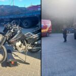 VÍDEO: Acidente entre caminhão e moto deixa homem gravemente ferido em Brusque