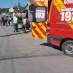 Colisão entre dois veículos termina em atropelamento com múltiplas vítimas em SC
