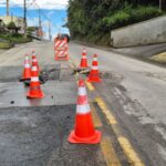 Rompimento de tubulação afeta abastecimento de água em Dom Joaquim