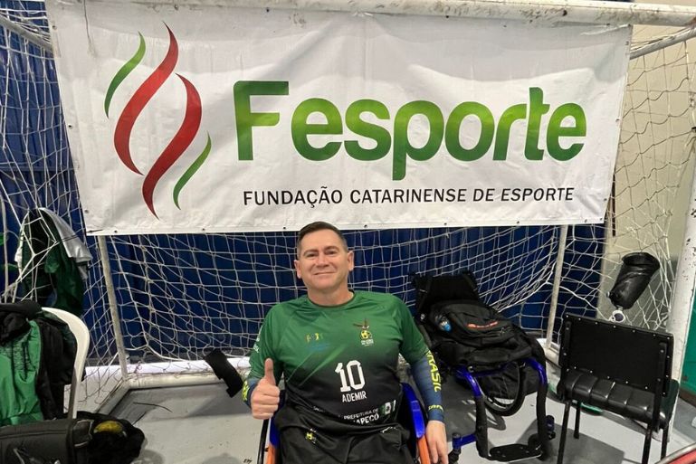 Parajasc 2025: Ademir Moro e uma vida dedicada ao handebol em cadeira de rodas