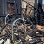 Casa pega fogo em Araranguá e idosa é encontrada morta em um dos quartos