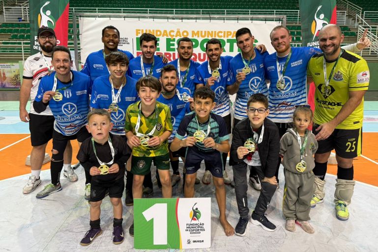 Guarani é campeão invicto do futsal masculino nos Jogos Comunitários 2025
