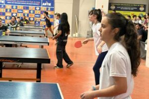 Pavilhão da Fenarreco recebe competição de Tênis de Mesa dos Jogos Escolares