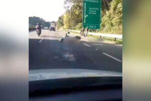 Fatalidade no trânsito: acidente na BR-101 deixa uma mulher morta e homem ferido