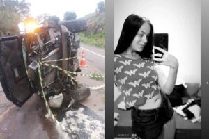 Jovem de 18 anos morre em capotamento na SC-160, em Bom Jesus do Oeste