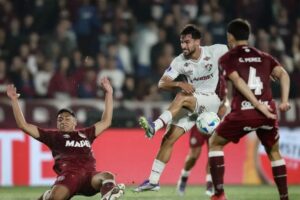 Fluminense sai em desvantagem diante do Lanús na Copa Sul-Americana