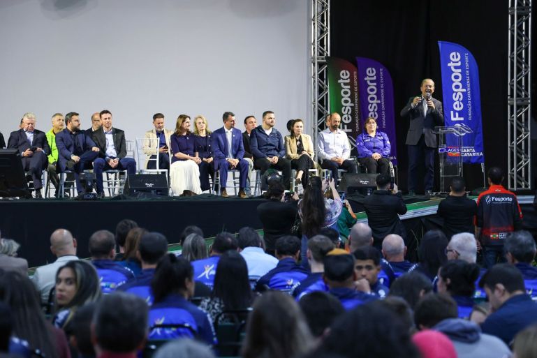 Governador participa da abertura do 18º Jogos Abertos Paradesportivos de Santa Catarina 