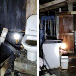 Bombeiros controlam princípio de incêndio em residência no bairro Santa Terezinha, em Gaspar
