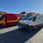 Atropelamento deixa duas pessoas feridas no bairro Rio Branco