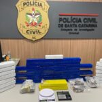 Polícia Civil detalha operação que resultou em grande apreensão de drogas e duas prisões