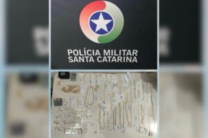 Homem é preso em Itapema após arrombar joalheria no centro