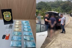 Investigado há meses, jovem de 23 anos é preso por tráfico de drogas em Brusque