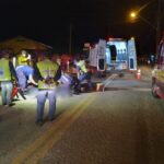Motociclista fica gravemente ferido após acidente na Rua David Hort