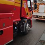 Princípio de incêndio é registrado em cozinha de posto de combustível em Itajaí