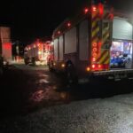 Incêndio atinge oficina mecânica em Guabiruba
