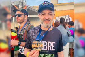 Brusquense Murilo Sestrem encara desafio da Prova Trail Rota da Baleia em Garopaba