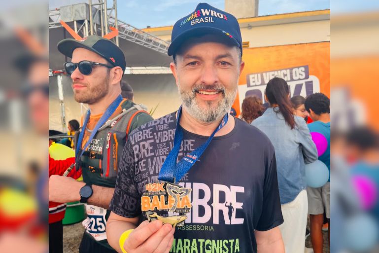 Brusquense Murilo Sestrem encara desafio da Prova Trail Rota da Baleia em Garopaba