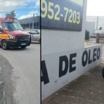 Colisão de moto contra muro deixa motociclista ferido no bairro Santa Rita, em Brusque