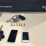 Polícia Militar prende homem por porte ilegal de arma em Tijucas