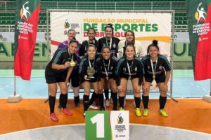 Águas Claras goleia e conquista o título do futsal feminino nos Comunitários