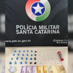 PM de Tijucas prende duas pessoas por tráfico