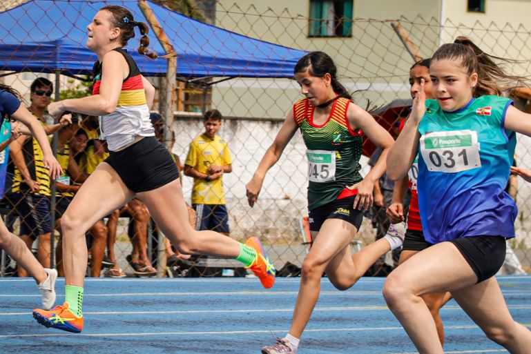 Olesc 2025 tem largada com a modalidade do atletismo