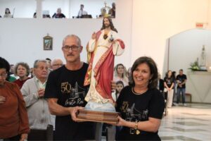 FOTOS: Missa solene marca Jubileu de 50 anos da comunidade Cristo Rei