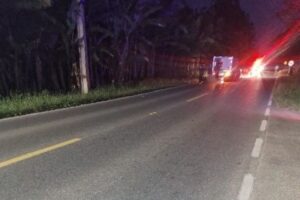 Homem morre atropelado na SC-414, em Navegantes (SC)