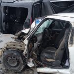 Colisão frontal deixa dois homens feridos na Rodovia Jorge Lacerda, no Vale do Itajaí