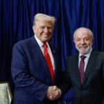 Encontro entre Lula e Trump abre negociações para rever tarifas e fortalecer comércio Encontro entre Lula e Trump abre negociações para rever tarifas e fortalecer comércio