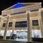 Fachada da Havan de Brusque já está iluminada para o Natal Fachada da Havan de Brusque já está iluminada para o Natal