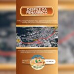 Trecho da Beira Rio será interditado para desfile da Fenarreco