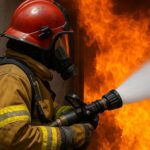 Incêndio destrói veículo em garagem de condomínio e mobiliza bombeiros em Itajaí