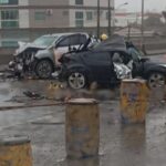Guaramirim: motorista de Veloster morre após batida com Hilux na BR-280