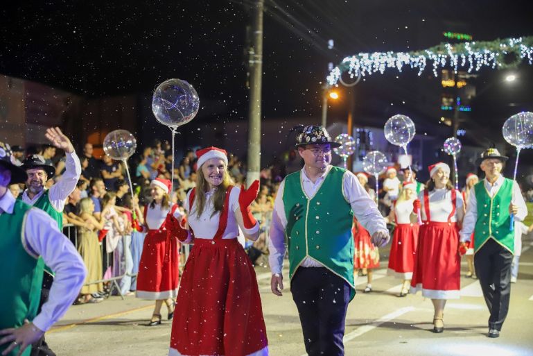 Inscrições abertas para o Desfile Natal Mágico Guabiruba 2025