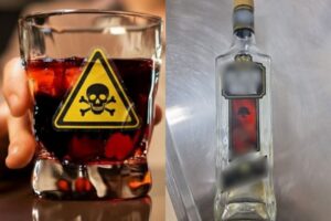 Casal é internado com suspeita de intoxicação por metanol após consumir uísque em BC