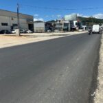 Avenida Dom Joaquim recebe reparos em sua capa asfáltica