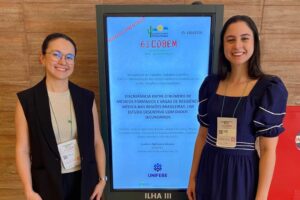 Acadêmica da UNIFEBE conquista prêmio nacional com estudo sobre residência médica