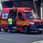 Acidente em Brusque deixa motociclista ferido e mobiliza resgate