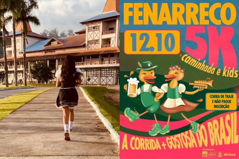 Corrida Fenarreco 5K altera o trânsito neste domingo em Brusque