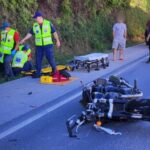 Motociclista fica ferido em colisão com carro na Rodovia Ivo Silveira, em Gaspar