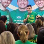 Filhos de Luciano Hang inauguram a nova megaloja Havan em Paranaguá (PR)