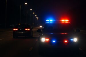 Policial evita ser atropelado após fuga e ‘cavalo de pau’ em Rio do Sul