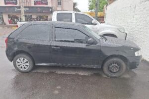 Veículo furtado é encontrado após ficar estacionado por três dias no Centro de Gaspar