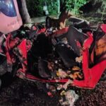 Três homens morrem em grave colisão na BR-470 em Apiúna