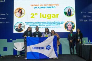 Acadêmicos da UNIFEBE conquistam 2º lugar em competição nacional da construção civil