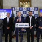 Lewandowski e Castro anunciam escritório emergencial contra crime Lewandowski e Castro anunciam escritório emergencial contra crime