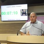 Joubert Lungen elogia serviços executados no Ribeirão do Mafra e na rua David Hort