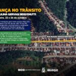 Trânsito será parcialmente interditado em via da Limeira Baixa